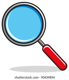 Illustration Magnifying Glass Stock Illustration 90439894 | Shutterstock