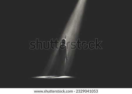Similar – Image, Stock Photo ray of hope