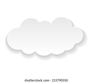 Illustration Messages Form Cloud Vector Stock Vector (Royalty Free ...