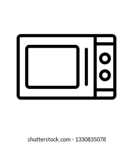 Illustration Microwave Oven  Icon