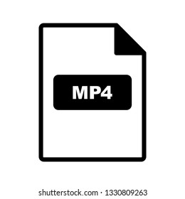 Illustration MP4 Icon