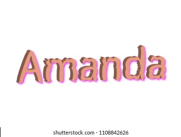 103 Amanda name Images, Stock Photos & Vectors | Shutterstock