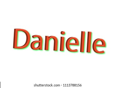 30 Danielle name Images, Stock Photos & Vectors | Shutterstock