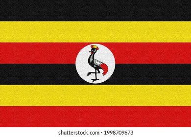 Illustration Of The National Flag Of Uganda