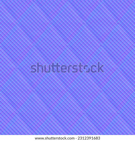 Illustration; Normal map fabric texture for CGI 3D model generator