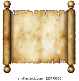 Illustration Old Scroll Stock Illustration 123795586 | Shutterstock