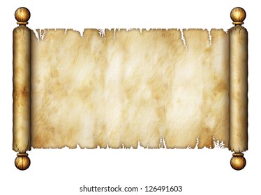 40,514 Old parchment scroll Stock Illustrations, Images & Vectors ...