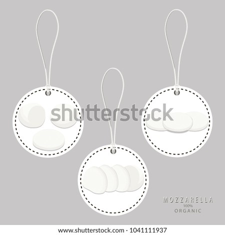 Similar – Image, Stock Photo Different types of cheeses isolated on white background