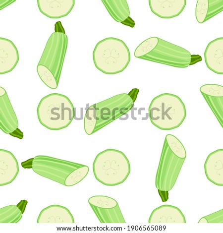 Similar – Image, Stock Photo courgettes Vegetable