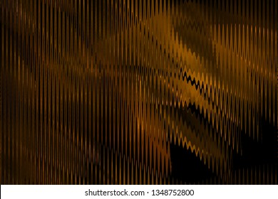 Illustration Orange And Black High Tech Vibes Abstract Background - Audio Sound Waves Desktop - Graphic Design Screen Saver - Dark And Light