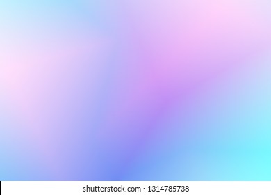 Illustration pink and blue - digital shiny soft pastel lights and colors effects - multicolored screen saver/mobile app gradient background/texture/abstract/wallpaper