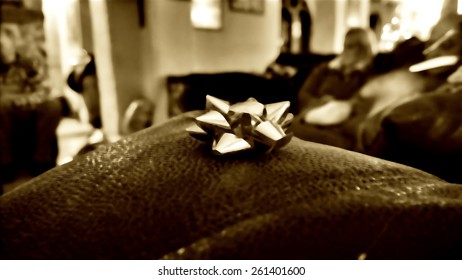 Illustration of present bow, created using median nosie reduction