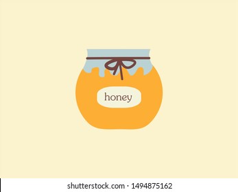 illustration of Rosh Hashanah background with honey - Powered by Shutterstock