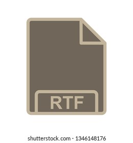 Illustration RTF Icon