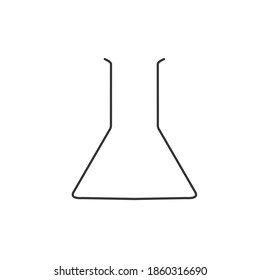 Illustration Scientific Diagram Conical Flask Stock Illustration ...