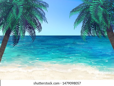 沖縄海 のイラスト素材 画像 ベクター画像 Shutterstock