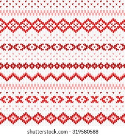 Similar Images, Stock Photos & Vectors of Winter Holiday Pattern On ...