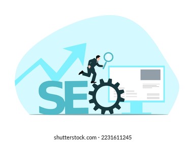 illustration of search engine optimization 