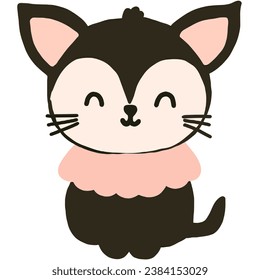 illustration showcasing a cute cat - Powered by Shutterstock