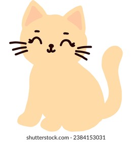 illustration showcasing a cute cat - Powered by Shutterstock