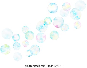 シャボン玉 イラスト 水彩 のイラスト素材 画像 ベクター画像 Shutterstock