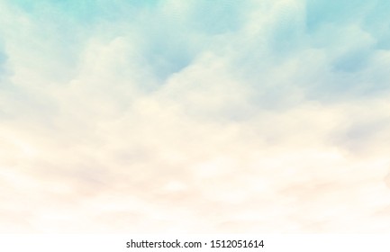 背景と壁紙に使用して動く雲のある 柔らかい空の背景のイラトス のイラスト素材