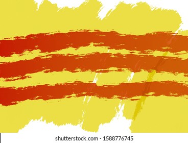 Illustration Of South Vietnam Flag 