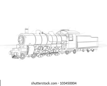 519 Train technical drawing Images, Stock Photos & Vectors | Shutterstock