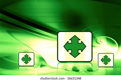 Illustration Symbol Red Cross Square Stock Illustration 36631348 ...