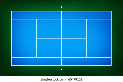 Padel Sport Court 2d Flat Color Stock Vector (Royalty Free) 1918368509 ...