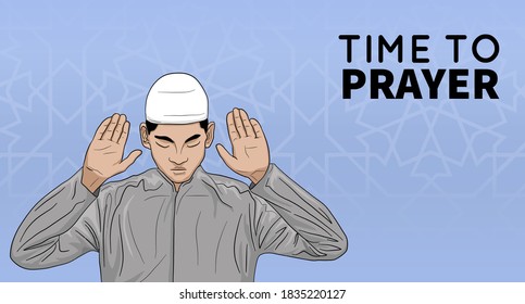 Illustration of Time for prayer