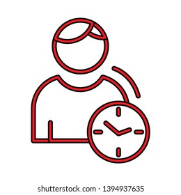 illustration timer Icon for your Project.