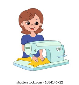 Indian Woman Ironing Illustration Vector On Stock Vector (Royalty Free ...