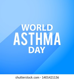 Illustration Of World Asthma Day Background With Inhaler. - Powered by Shutterstock