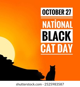 Illustrations for 27 October World Black Cat Day - Powered by Shutterstock