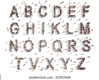 illustrations of alphabet