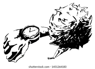 Clock Tattoo Art Images Stock Photos Vectors Shutterstock