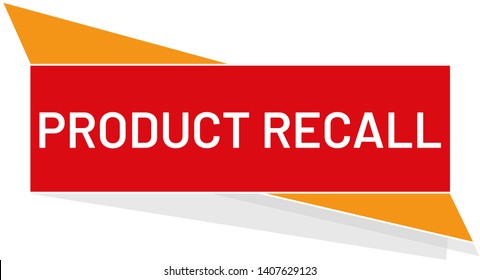 Illustrator Modern Icon Button Product Recall