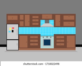 Cartoon Kitchen Images, Stock Photos & Vectors | Shutterstock