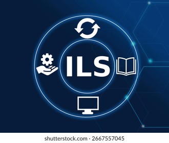 ILS acronym. Integrated Library System, software for managing library operations.