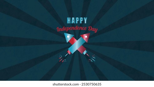 Image of 4th of july independence day text over fireworks and stripes. American tradition and celebration concept digitally generated image. - Powered by Shutterstock