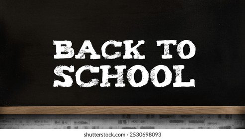 Image of back to school text and female teacher over blackboard. education, development and learning concept digitally generated image. - Powered by Shutterstock