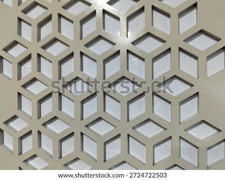 image of beautiful three dimensional panel for wall decoration made of polyvinyl chloride