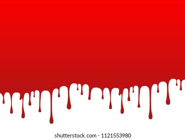 Image Blood On White Backgroundcreative Style Stock Illustration ...