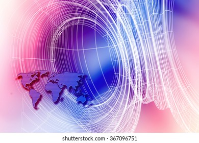 Image of the blue technology background