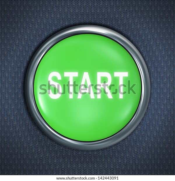 An image of a\
button with the word\
start