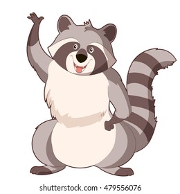  Image Of The  Cartoon Cartoon Racoon