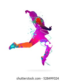 Hip Hop Dance Girl Stock Illustrations Images Vectors Shutterstock