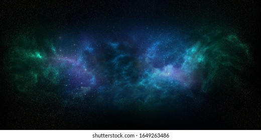 It Is An Image Created Entirely From 0 Using The Photoshop Program, To Show The Beauty In Space