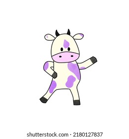 Image Of A Dancing Cow. Dancing Cow. 